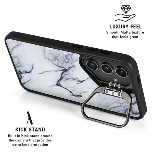 Stone Blue Galaxy S24 Plus Kickstand Case